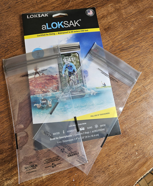 aLoksak Phone reusable bag 3.9x7.25